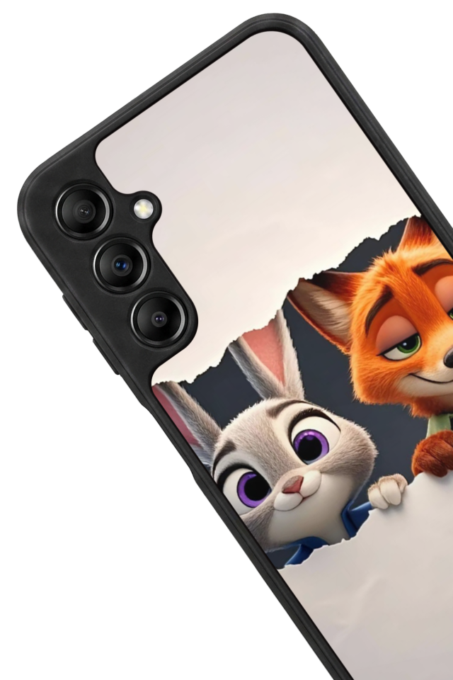 Samsung Galaxy A14 Uyumlu Zootropolis Tasarımlı Glossy Premium Kılıf