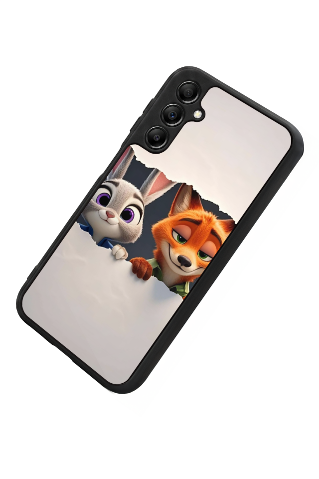 Samsung Galaxy A14 Uyumlu Zootropolis Tasarımlı Glossy Premium Kılıf