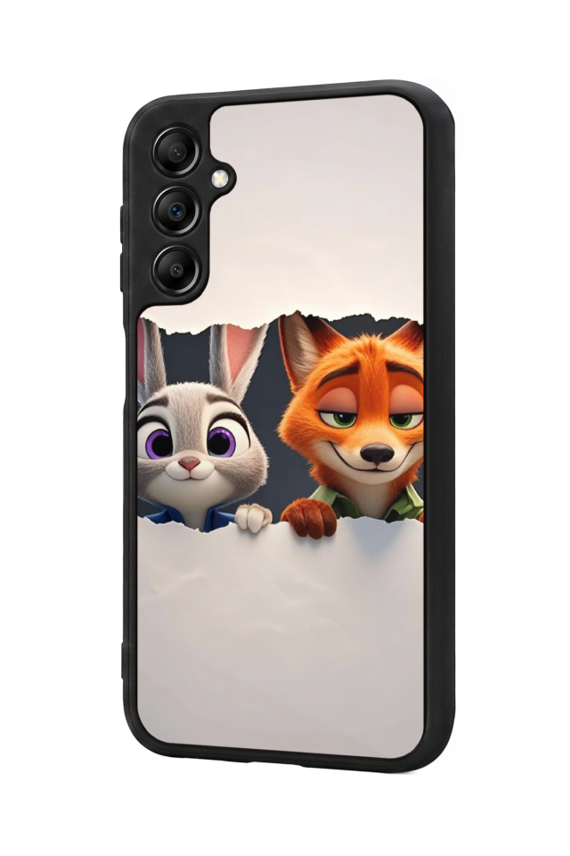 Samsung Galaxy A14 Uyumlu Zootropolis Tasarımlı Glossy Premium Kılıf