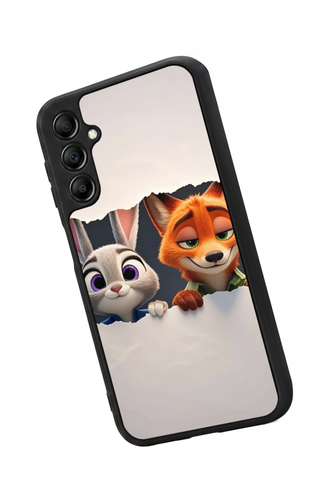 Samsung Galaxy A14 Uyumlu Zootropolis Tasarımlı Glossy Premium Kılıf