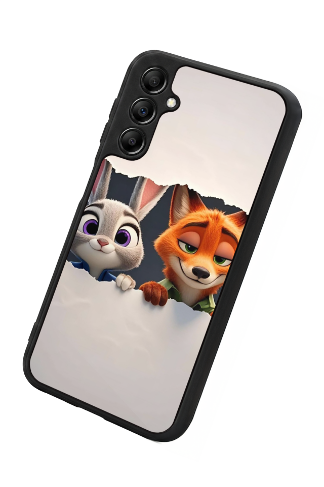 Samsung Galaxy A14 Uyumlu Zootropolis Tasarımlı Glossy Premium Kılıf