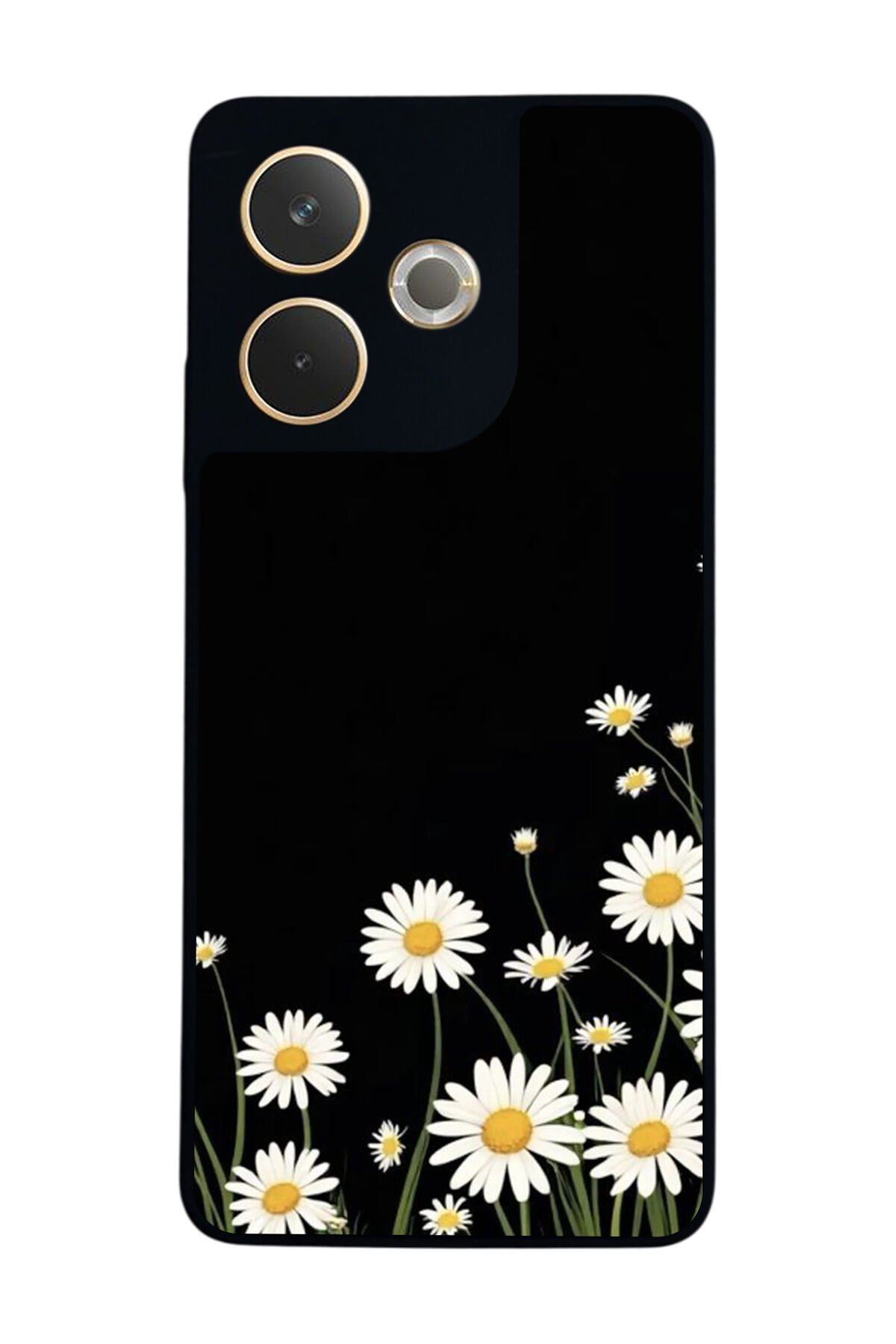 Oppo A5 Pro Uyumlu Floral Tasarımlı Glossy Premium Kılıf