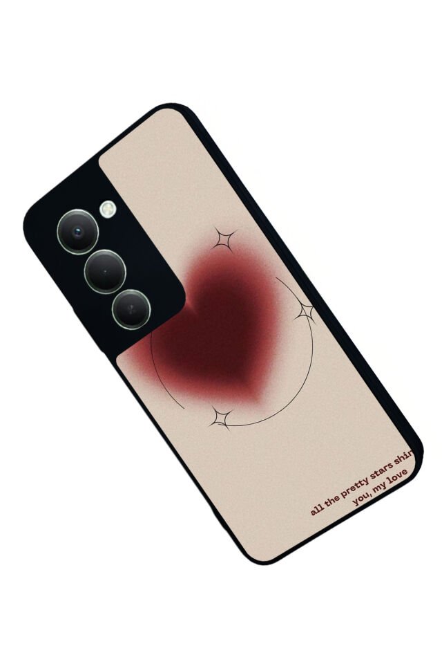 Xiaomi Redmi 15 5G Uyumlu Kalp Love Tasarımlı Glossy Premium Kılıf