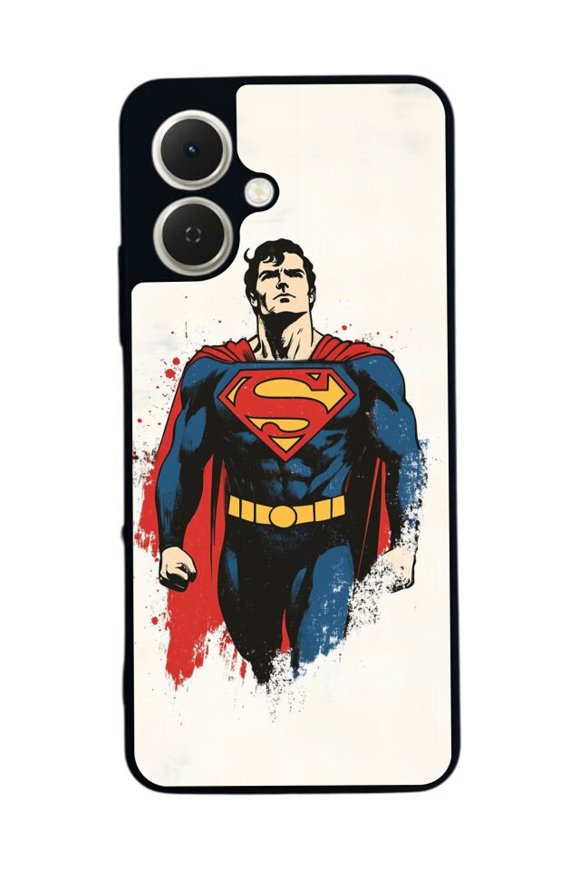 Tecno Spark GO 2 Uyumlu Superman Tasarımlı Glossy Premium Kılıf