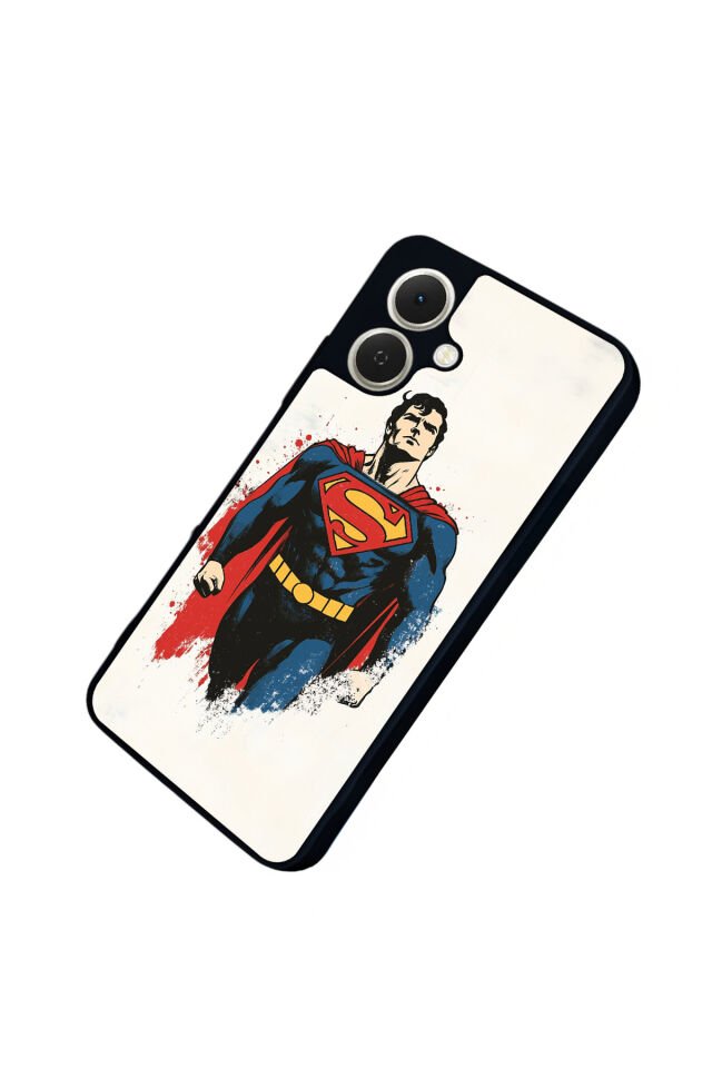 Tecno Spark GO 2 Uyumlu Superman Tasarımlı Glossy Premium Kılıf