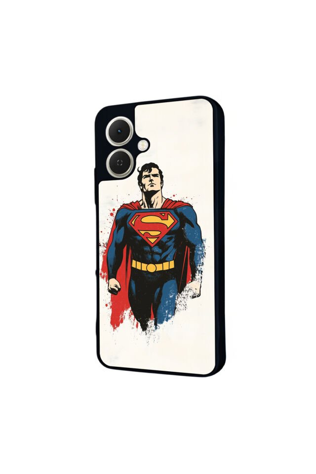 Tecno Spark GO 2 Uyumlu Superman Tasarımlı Glossy Premium Kılıf