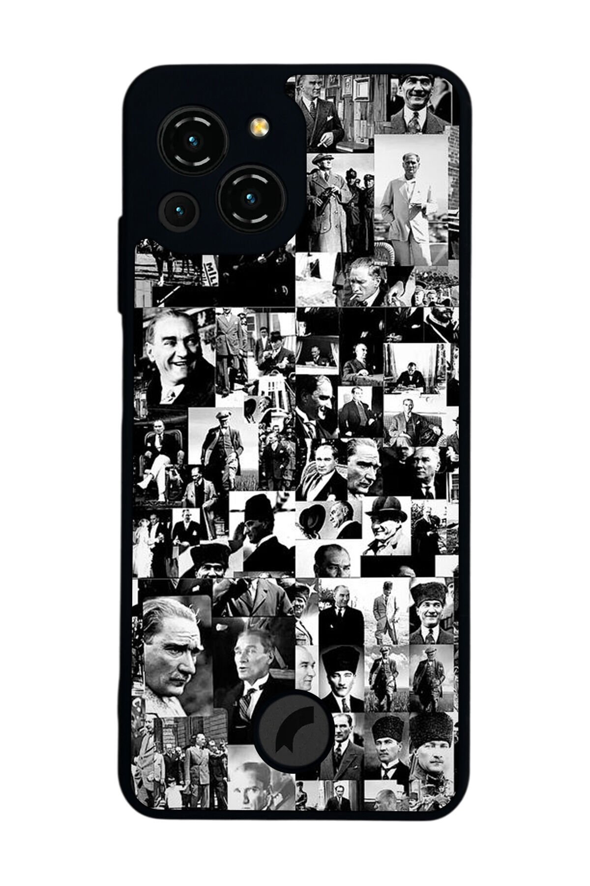 Reeder S23 Pro Max Uyumlu Mustafa Kemal Ataturk Tasarımlı Glossy Premium Kılıf