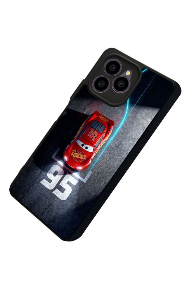 Omix X6 Uyumlu Şimsek McQueen Tasarımlı Glossy Premium Kılıf