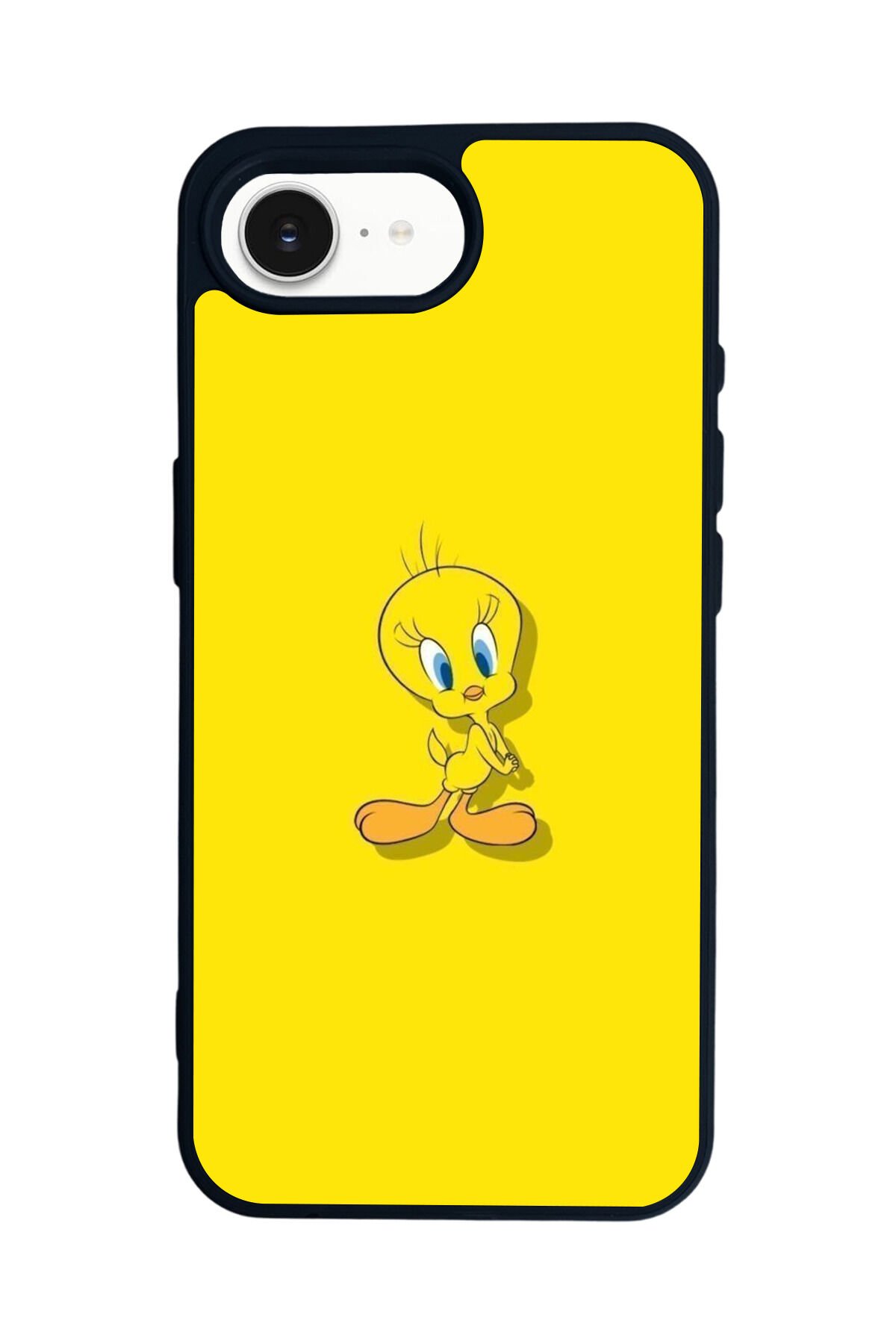 iPhone 16E Uyumlu Tweety Tasarımlı Glossy Premium Kılıf