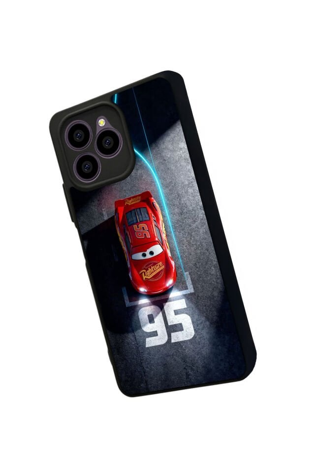 Omix X6 Uyumlu Şimsek McQueen Tasarımlı Glossy Premium Kılıf