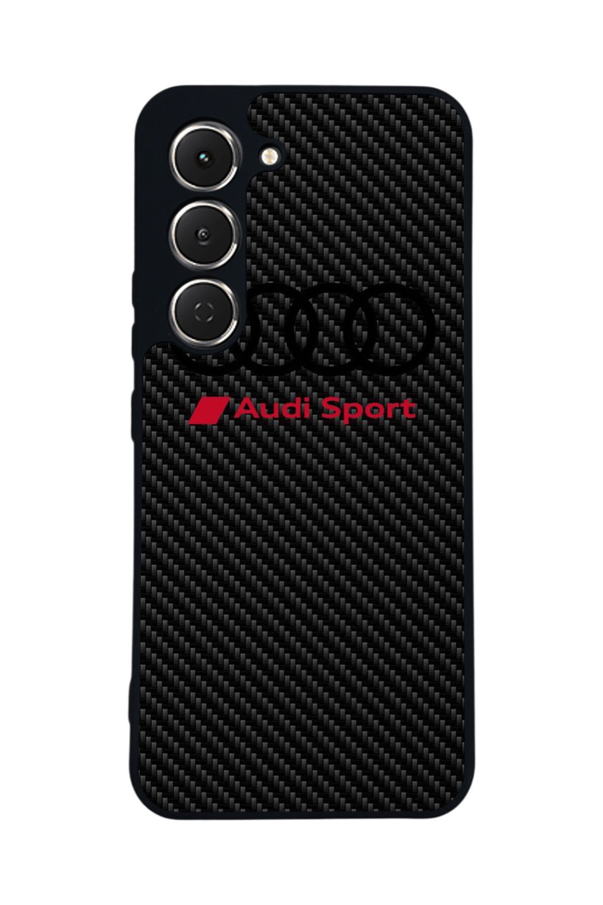 Tecno Spark 40 Pro Uyumlu Audi Tasarımlı Glossy Premium Kılıf