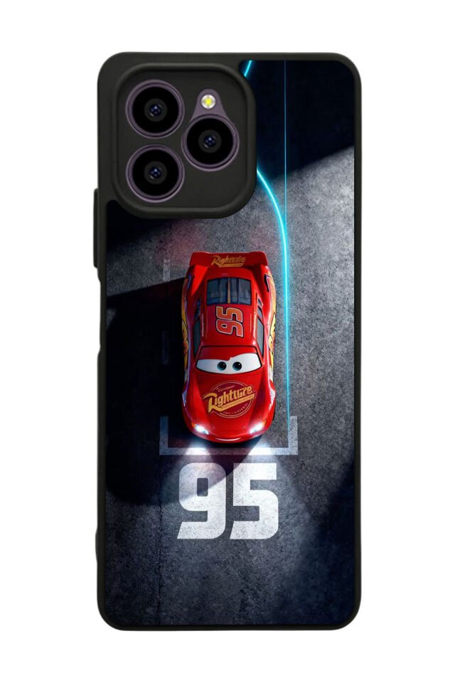 Omix X6 Uyumlu Şimsek McQueen Tasarımlı Glossy Premium Kılıf