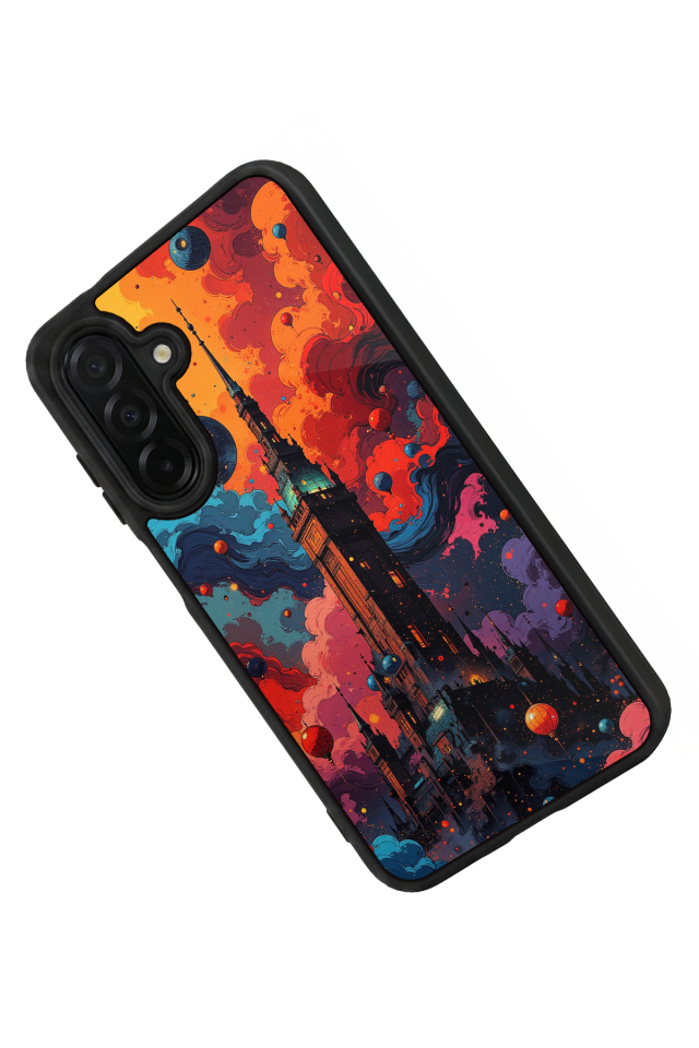 Samsung Galaxy A56 Uyumlu Abstract Tasarımlı Glossy Premium Kılıf