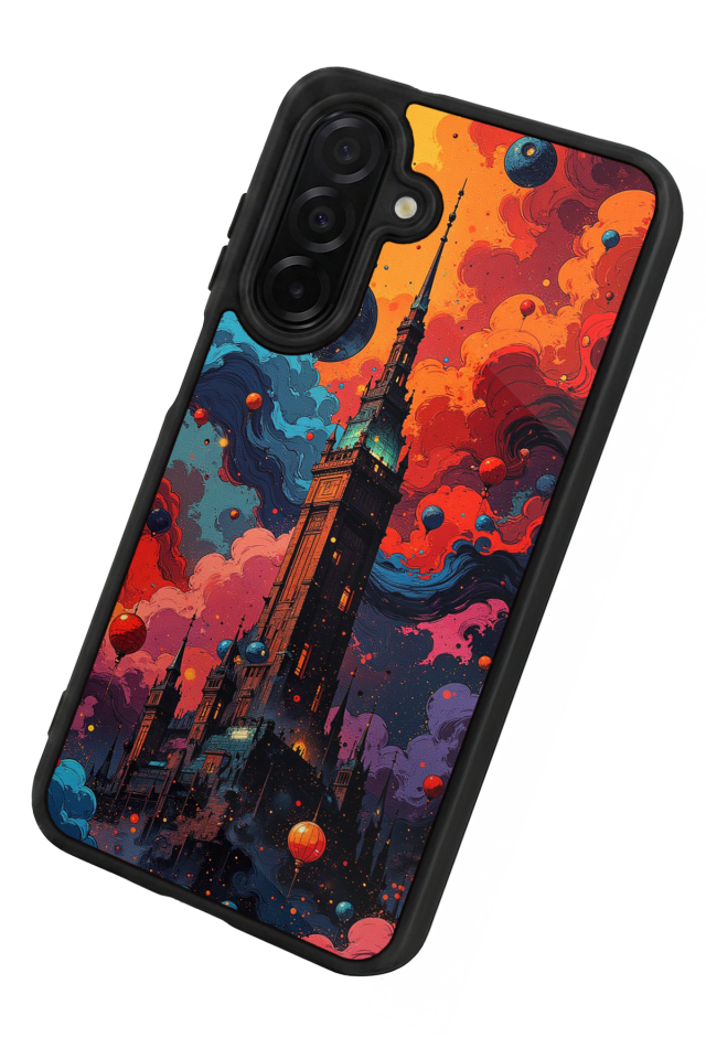Samsung Galaxy A56 Uyumlu Abstract Tasarımlı Glossy Premium Kılıf