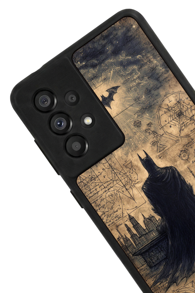Samsung Galaxy A73 Uyumlu Batman Tasarımlı Glossy Premium Kılıf