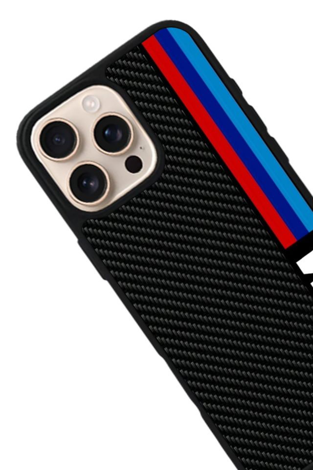 iPhone 15 Pro Uyumlu BMW Tasarımlı Glossy Premium Kılıf