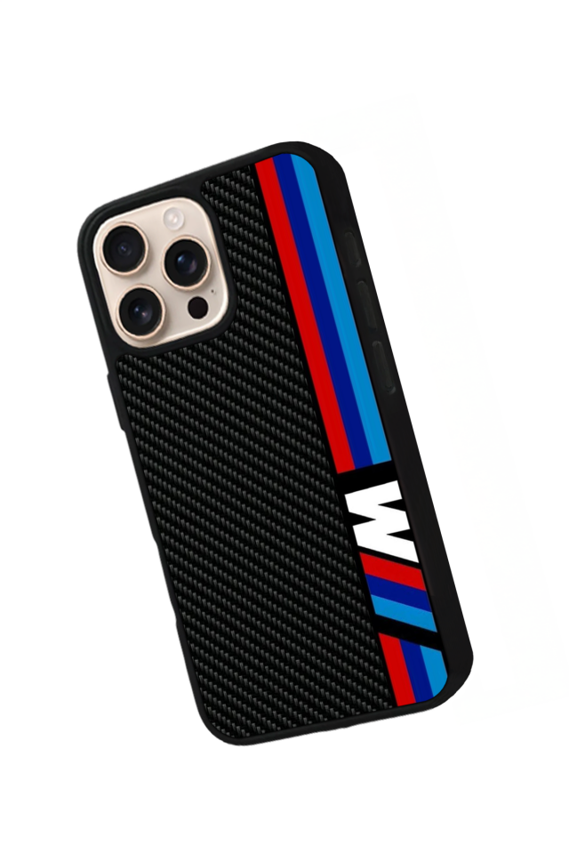 iPhone 15 Pro Uyumlu BMW Tasarımlı Glossy Premium Kılıf