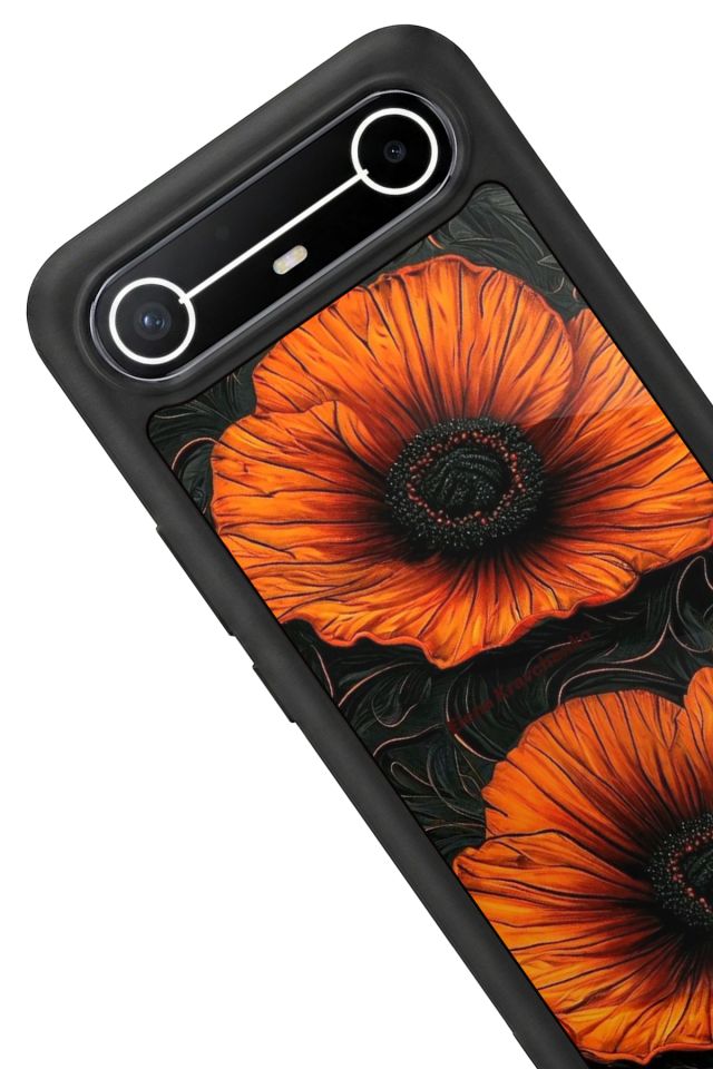 Tecno Spark Slim 5G Uyumlu Botanik Tasarımlı Glossy Premium Kılıf