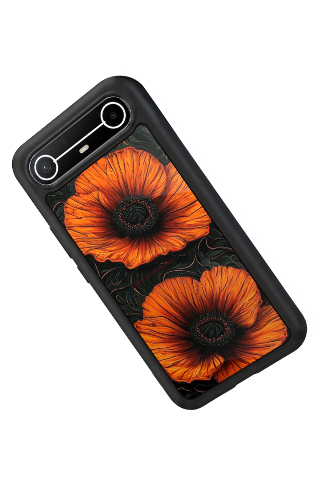 Tecno Spark Slim 5G Uyumlu Botanik Tasarımlı Glossy Premium Kılıf