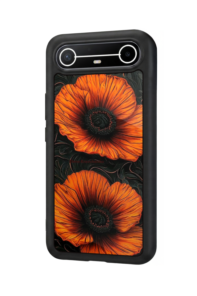 Tecno Spark Slim 5G Uyumlu Botanik Tasarımlı Glossy Premium Kılıf