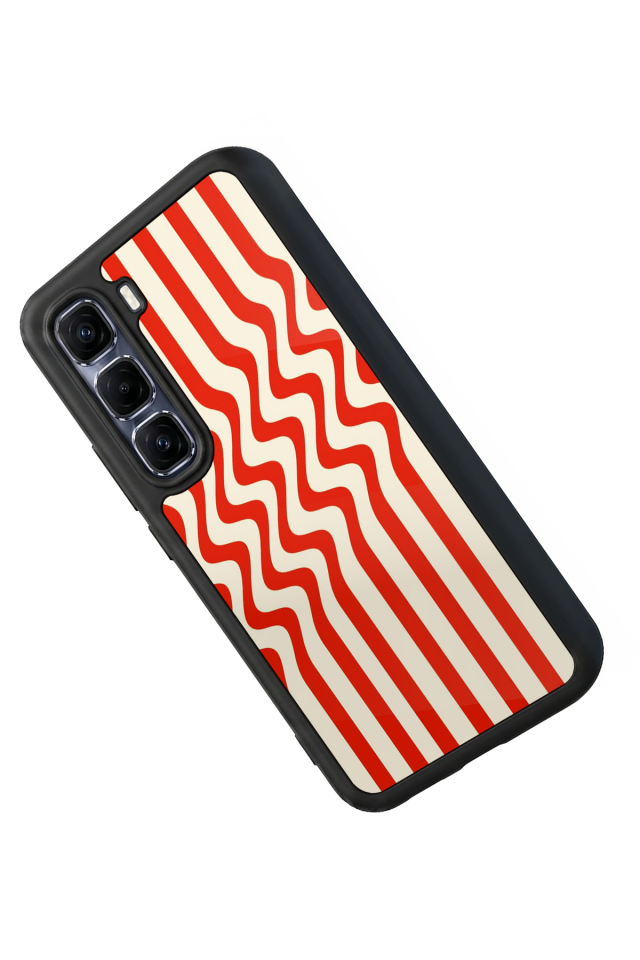 Infinix Hot 60 Pro Plus Uyumlu Çizgi Sanatı Tasarımlı Glossy Premium Kılıf