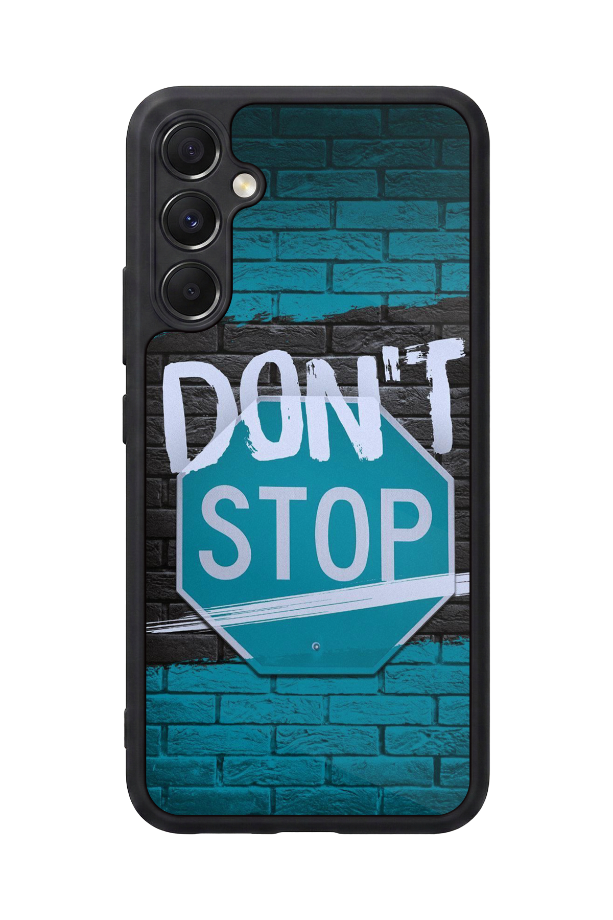 Samsung Galaxy M34 Uyumlu Dont Stop Tasarımlı Glossy Premium Kılıf