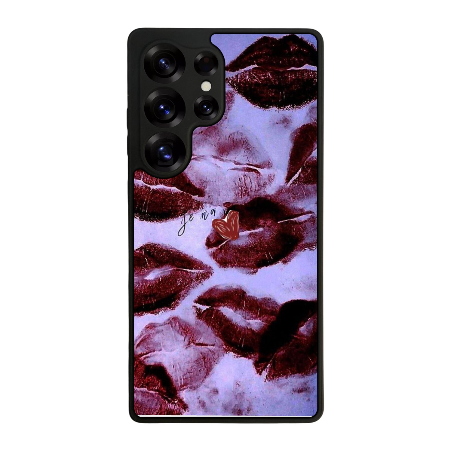 Samsung Galaxy S25 Ultra Uyumlu Dudak Tasarımlı Glossy Premium Kılıf