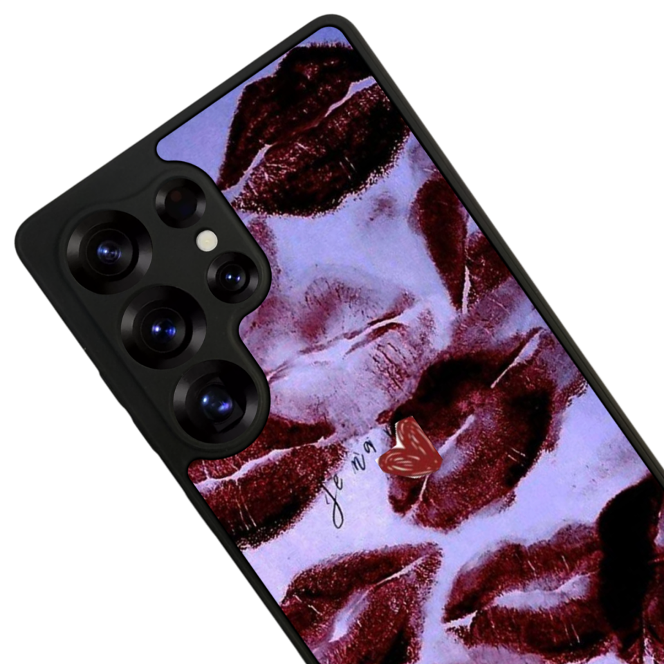 Samsung Galaxy S25 Ultra Uyumlu Dudak Tasarımlı Glossy Premium Kılıf