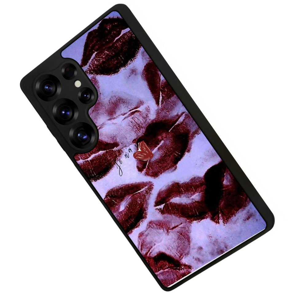 Samsung Galaxy S25 Ultra Uyumlu Dudak Tasarımlı Glossy Premium Kılıf