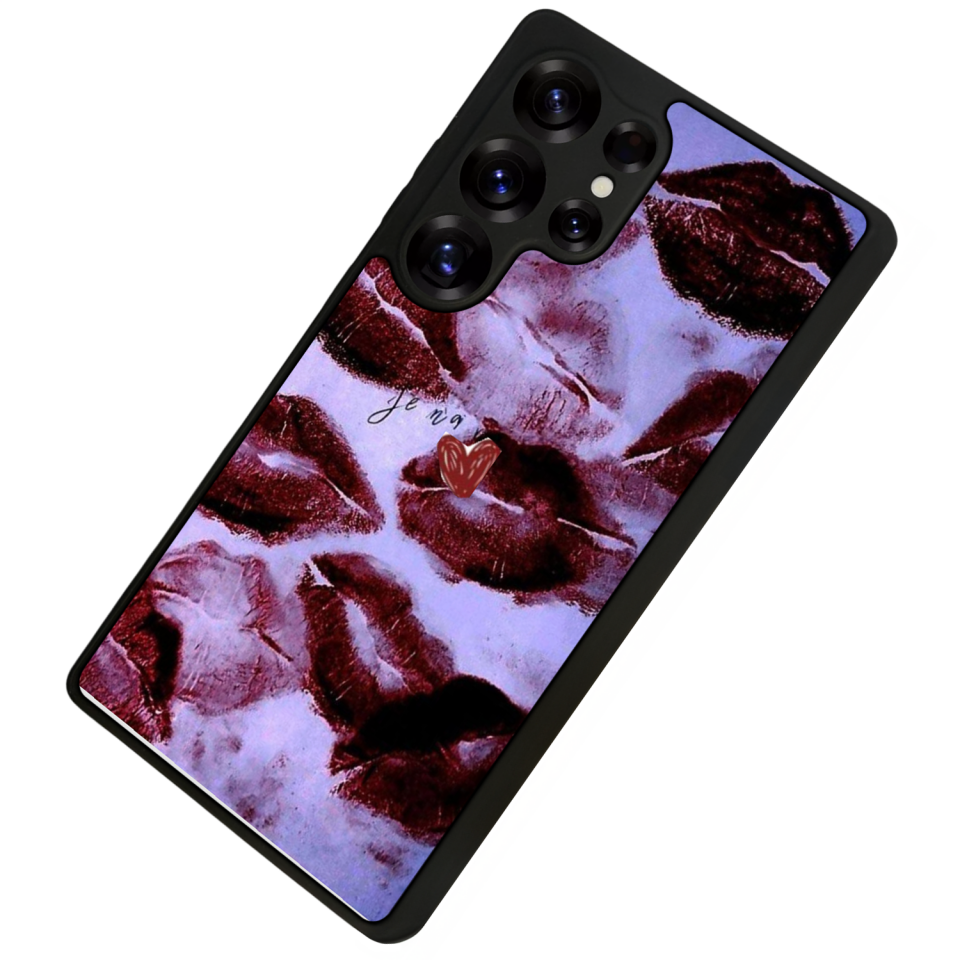 Samsung Galaxy S25 Ultra Uyumlu Dudak Tasarımlı Glossy Premium Kılıf