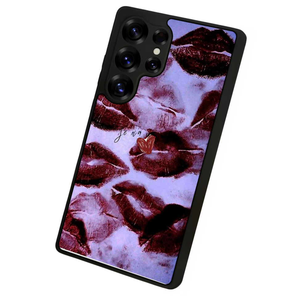 Samsung Galaxy S25 Ultra Uyumlu Dudak Tasarımlı Glossy Premium Kılıf