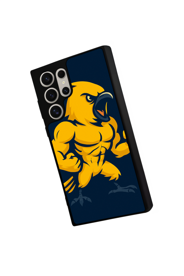 Samsung Galaxy S23 Ultra Uyumlu Fenerbahce Tasarımlı Glossy Premium Kılıf