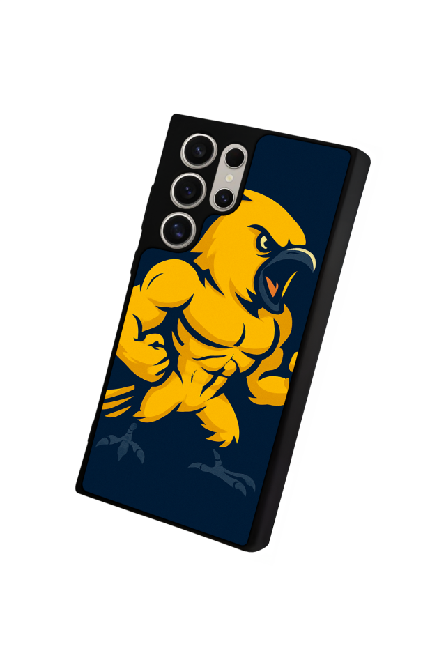 Samsung Galaxy S23 Ultra Uyumlu Fenerbahce Tasarımlı Glossy Premium Kılıf