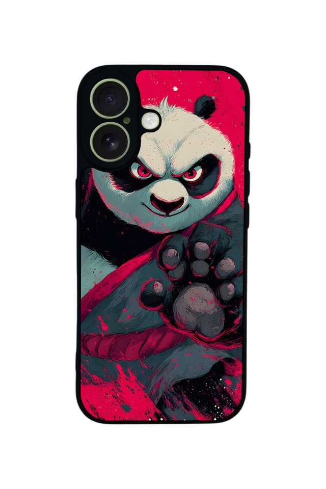 iPhone 17 Uyumlu Kung Fu Panda Tasarımlı Glossy Premium Kılıf