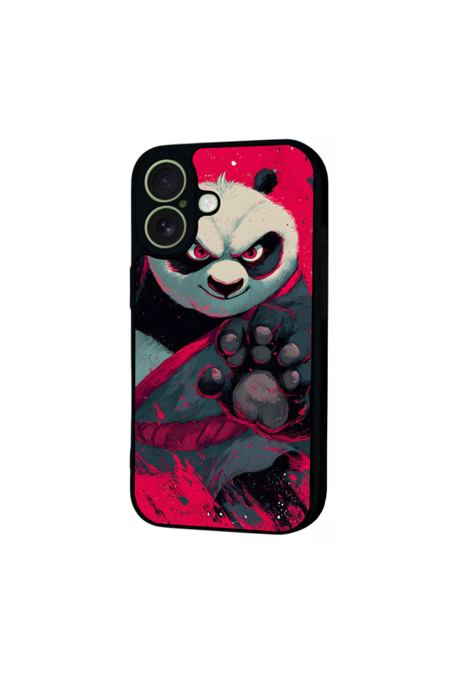 iPhone 17 Uyumlu Kung Fu Panda Tasarımlı Glossy Premium Kılıf