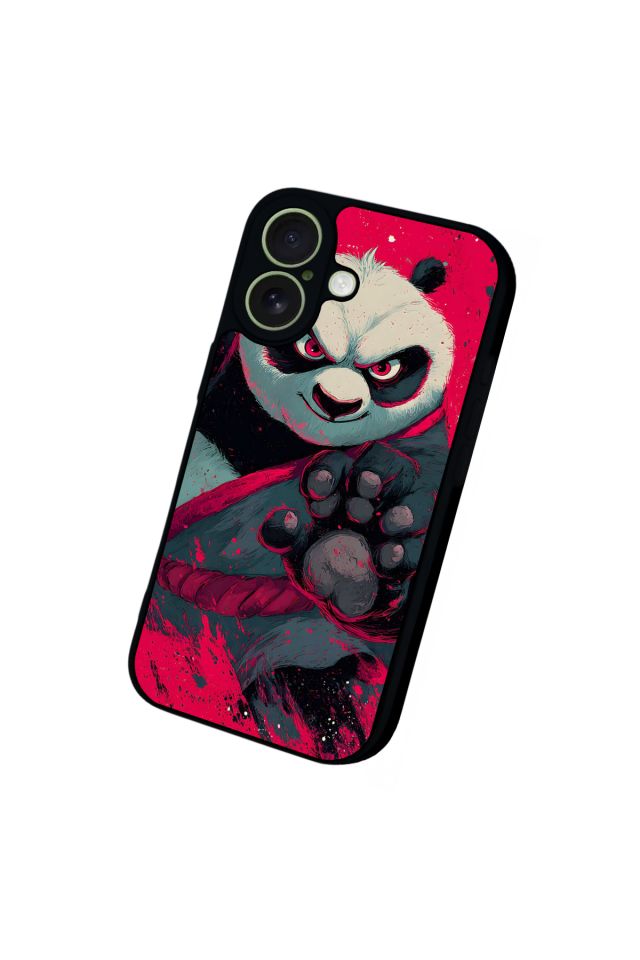 iPhone 17 Uyumlu Kung Fu Panda Tasarımlı Glossy Premium Kılıf