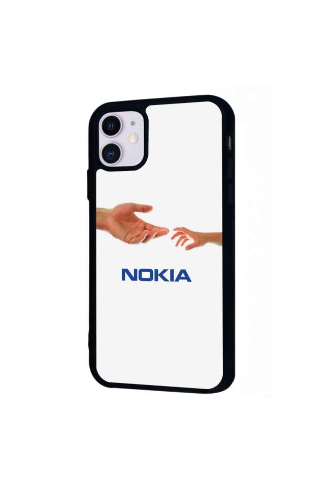 iPhone 11 Uyumlu Nokia Tasarımlı Glossy Premium Kılıf