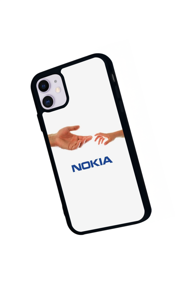 iPhone 11 Uyumlu Nokia Tasarımlı Glossy Premium Kılıf