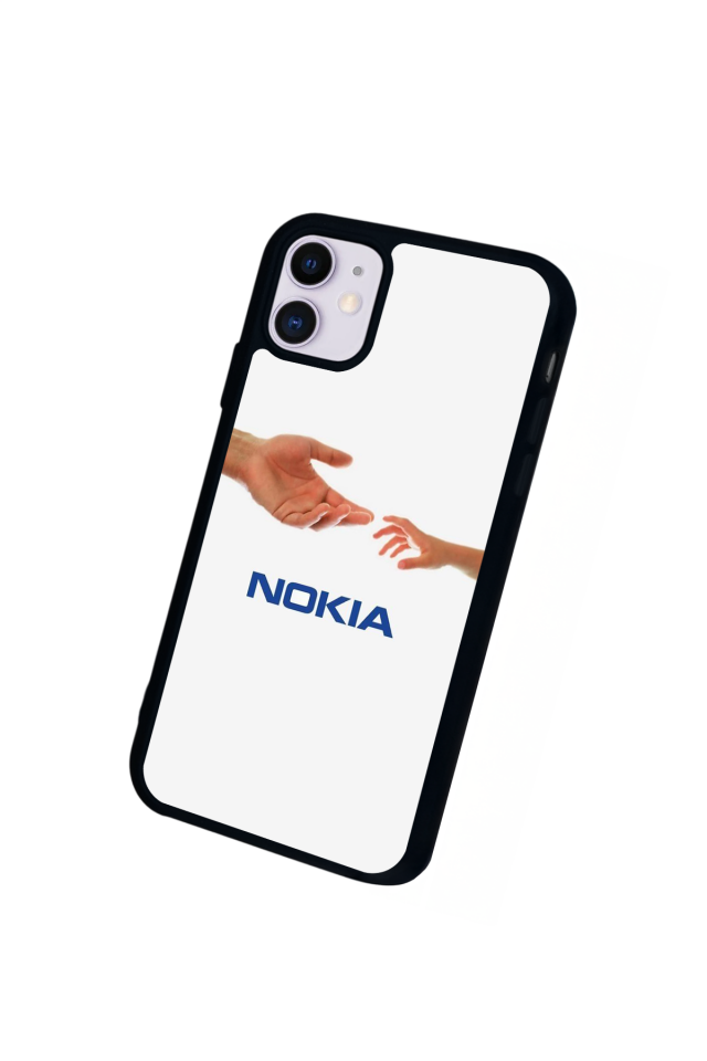 iPhone 11 Uyumlu Nokia Tasarımlı Glossy Premium Kılıf