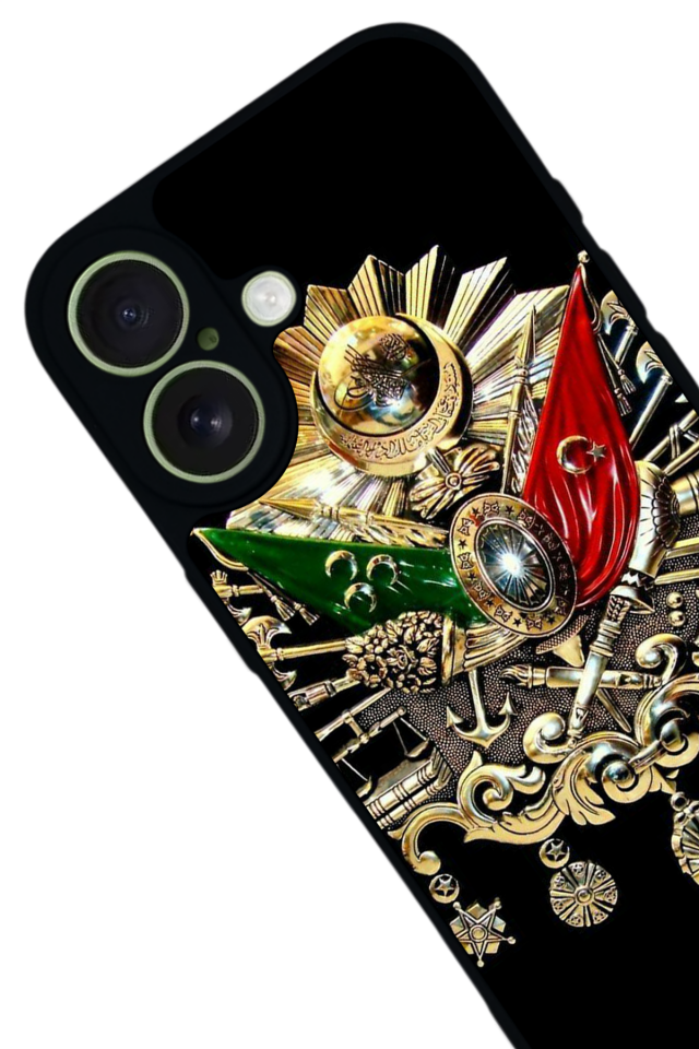 iPhone 17 Uyumlu Osmanli Tugrasi Tasarımlı Glossy Premium Kılıf