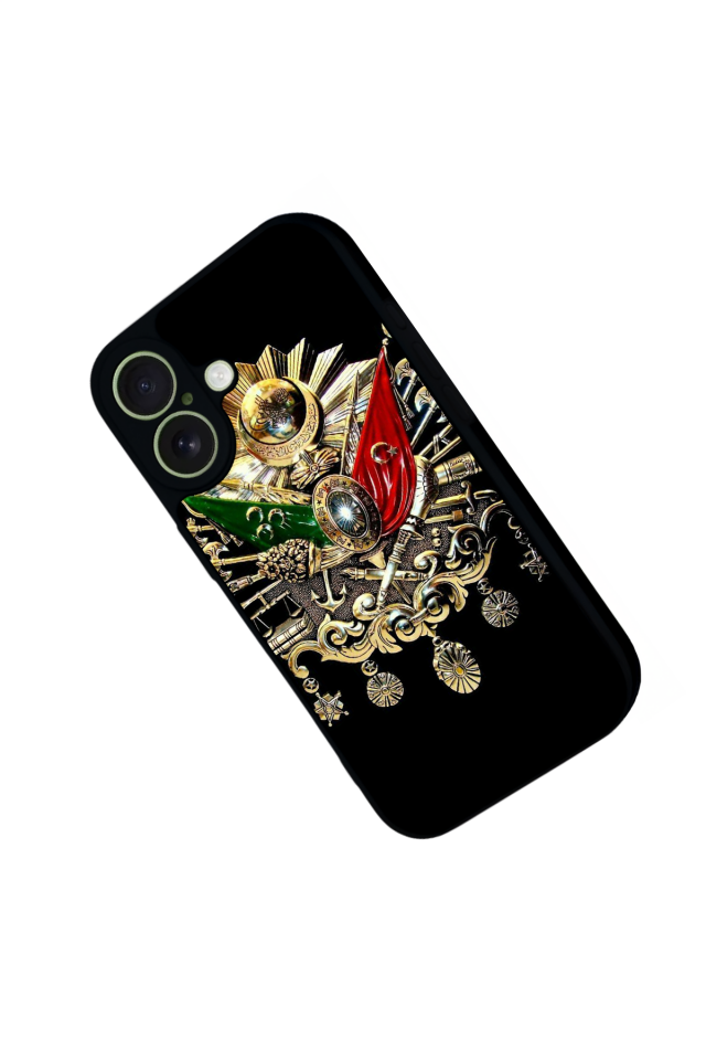 iPhone 17 Uyumlu Osmanli Tugrasi Tasarımlı Glossy Premium Kılıf
