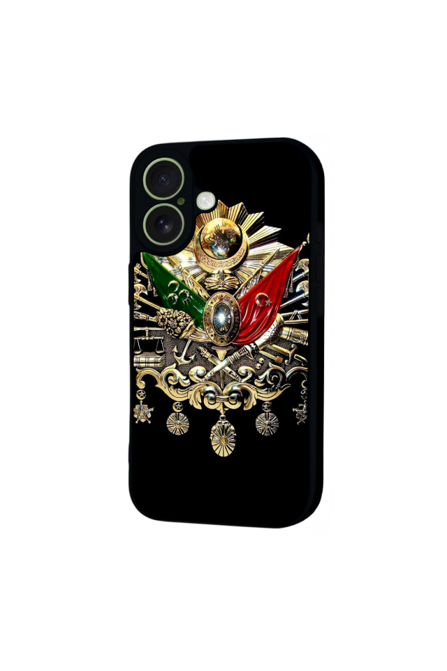iPhone 17 Uyumlu Osmanli Tugrasi Tasarımlı Glossy Premium Kılıf