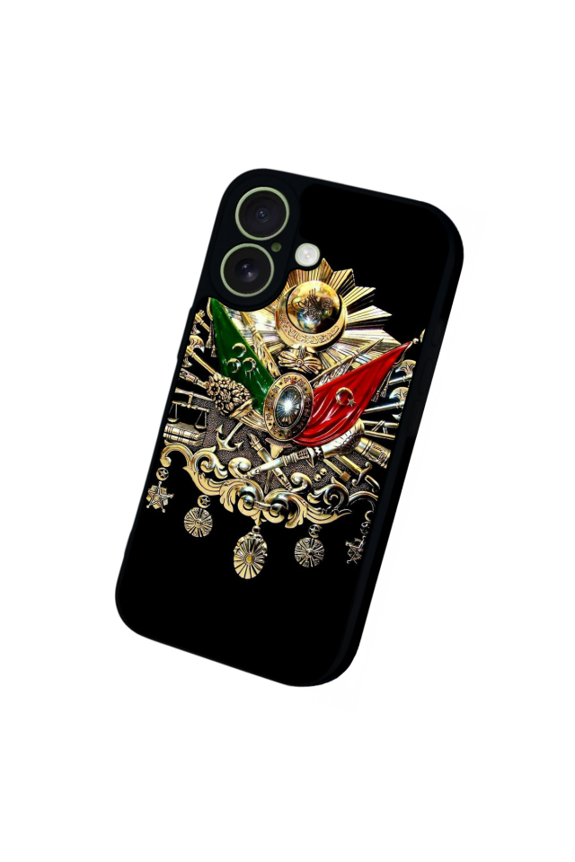 iPhone 17 Uyumlu Osmanli Tugrasi Tasarımlı Glossy Premium Kılıf