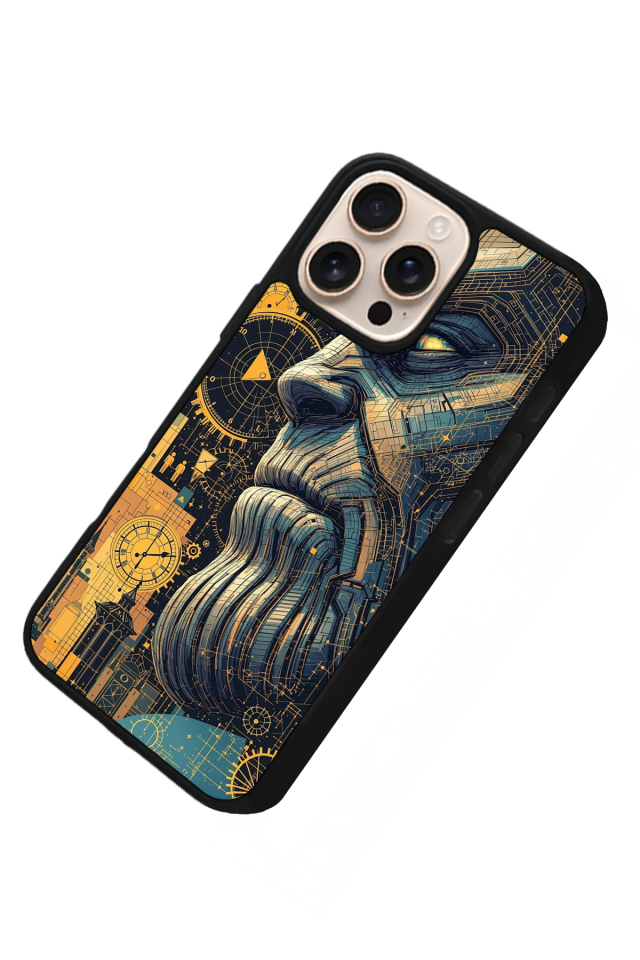 iPhone 16 Pro Max Uyumlu Thanos Tasarımlı Glossy Premium Kılıf