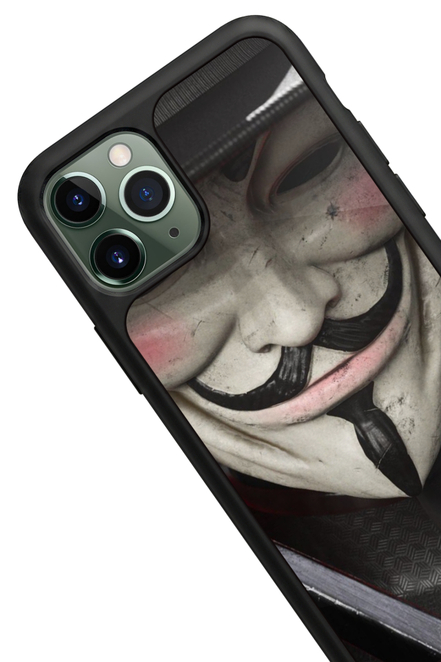 iPhone 11 Pro Uyumlu Vendetta Tasarımlı Glossy Premium Kılıf