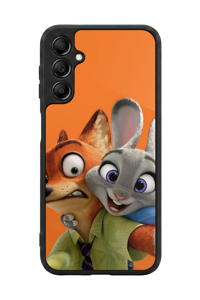 Samsung Galaxy A14 Uyumlu Zootropolis Tasarımlı Glossy Premium Kılıf