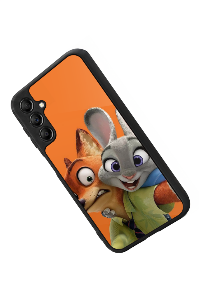 Samsung Galaxy A14 Uyumlu Zootropolis Tasarımlı Glossy Premium Kılıf