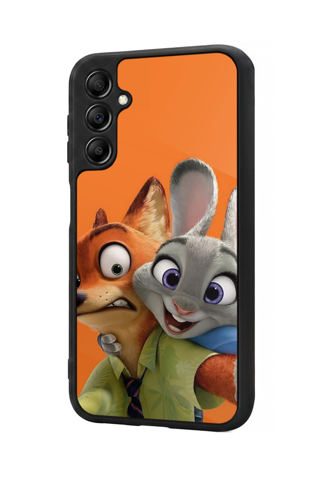 Samsung Galaxy A14 Uyumlu Zootropolis Tasarımlı Glossy Premium Kılıf