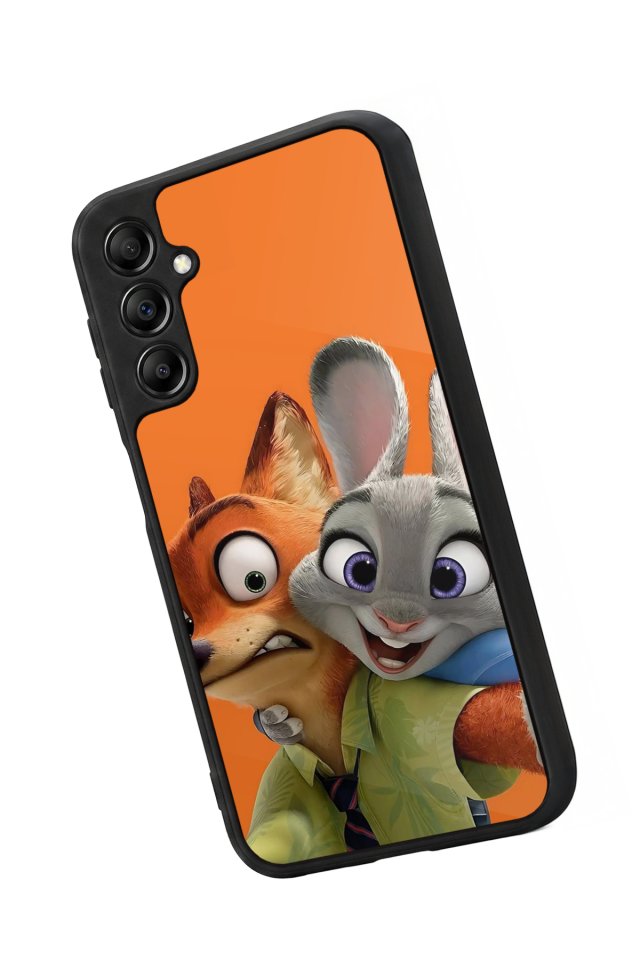 Samsung Galaxy A14 Uyumlu Zootropolis Tasarımlı Glossy Premium Kılıf