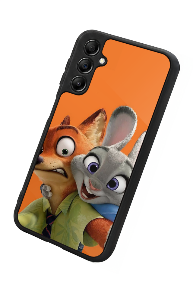 Samsung Galaxy A14 Uyumlu Zootropolis Tasarımlı Glossy Premium Kılıf